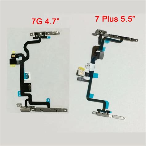 iphone 7 volume button connector metal bracket|iphone 7 control cable replacement.